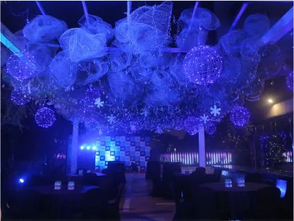 Annual day event decoration