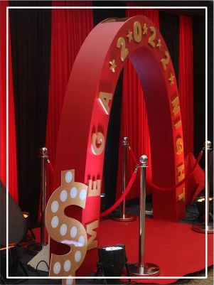 casino theme photo op for rent