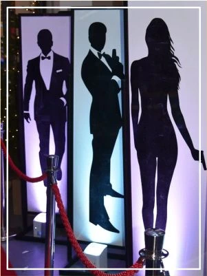 Casino Theme Silhouettes for Rent