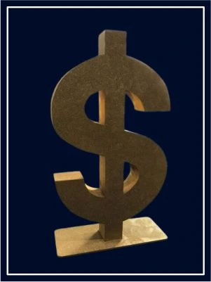 huge star burst sign for rent