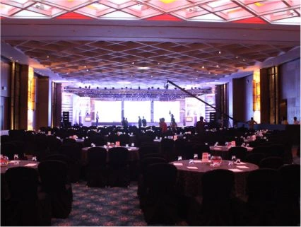 Corporate conference production setup in Delhi NCR