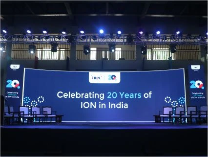 Corporate event management company stage setup in Delhi Gurgaon NCR