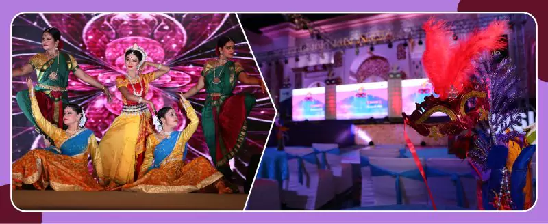 Gala dinner night event management, organizer and planner in Delhi Gurgaon NCR.