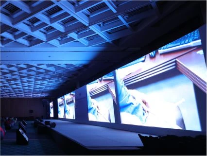 Professional audio visual technical production and LED display layouts