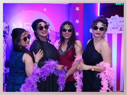 High-end corporate annual day stage setup fabrication by event management company in Gurgaon
