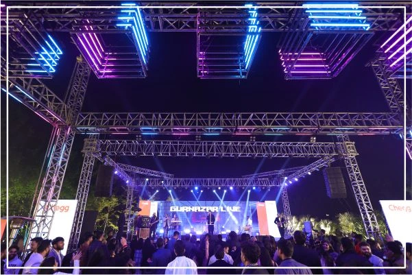 Event Production Set up For Live Event
