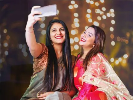 Corporate employees enjoying thematic team games during an in-office Diwali party