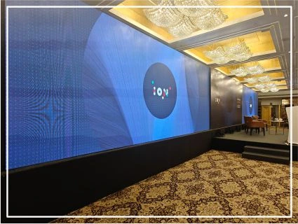Townhall Event LED Set up