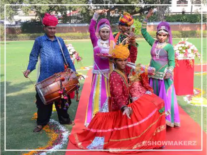 rajasthani village theme event planners