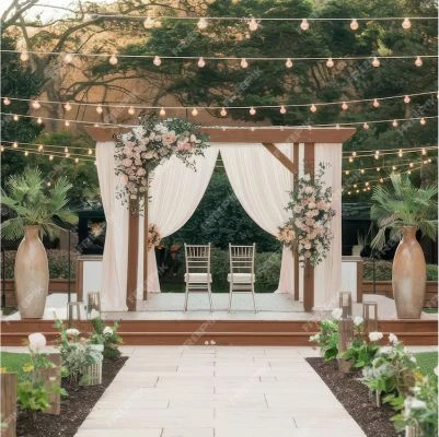 Decoration for destination weddings